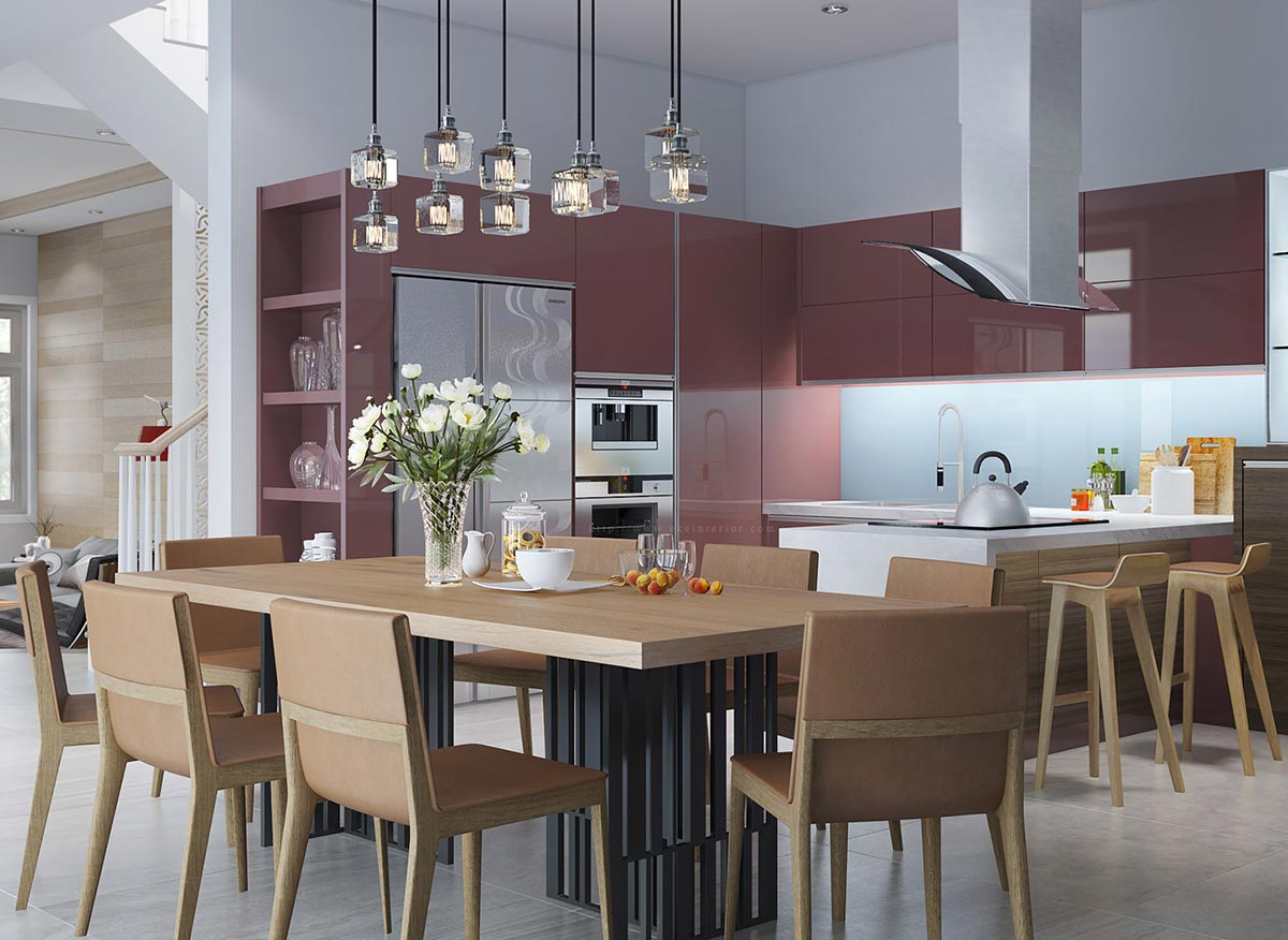 Thiết kế nội thất biệt thự Gia Hòa 300m2