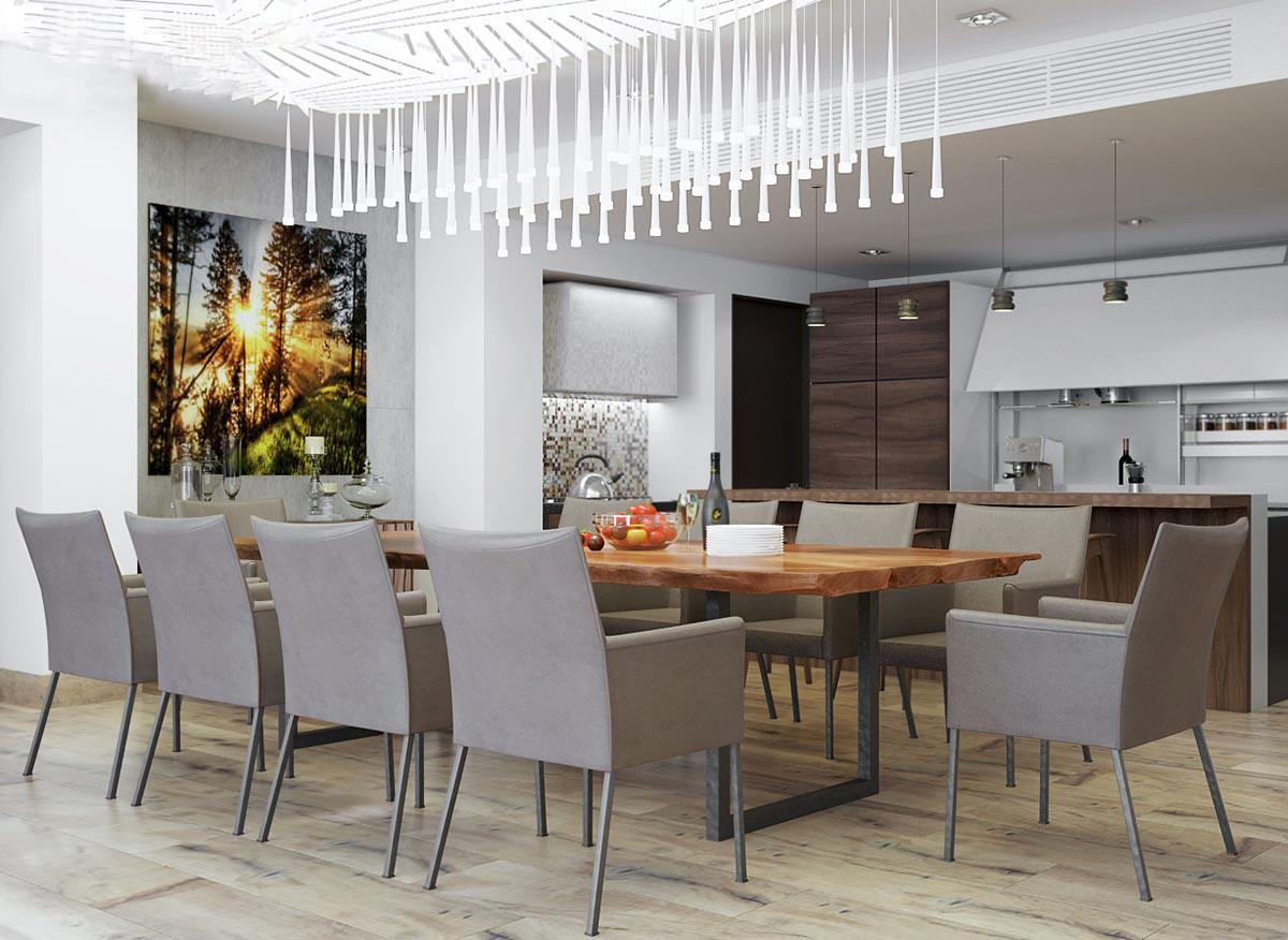 Thiết kế nội thất căn hộ cao cấp Đảo Kim Cương 210m2
