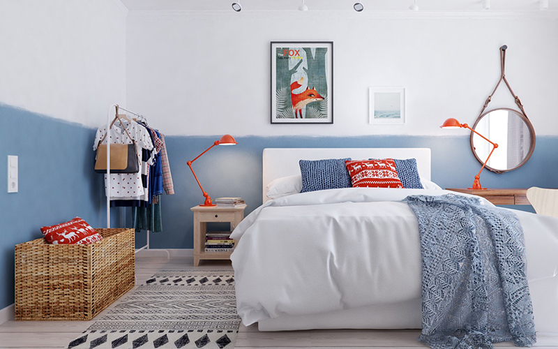 12 mẫu phòng ngủ ấn tượng theo phong cách scandinavian