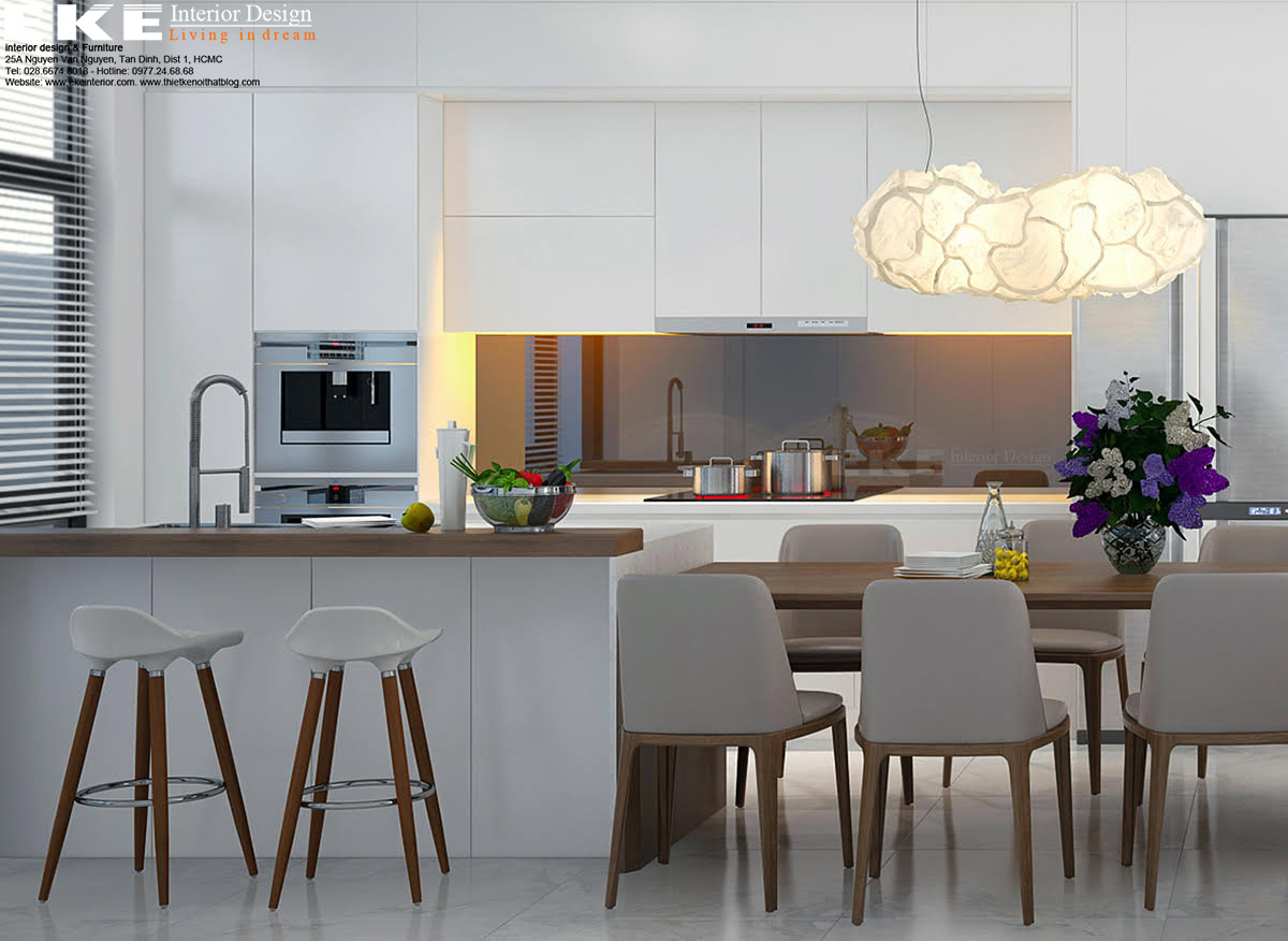 Thiết kế nội thất biệt thự Tân Phong 300m2