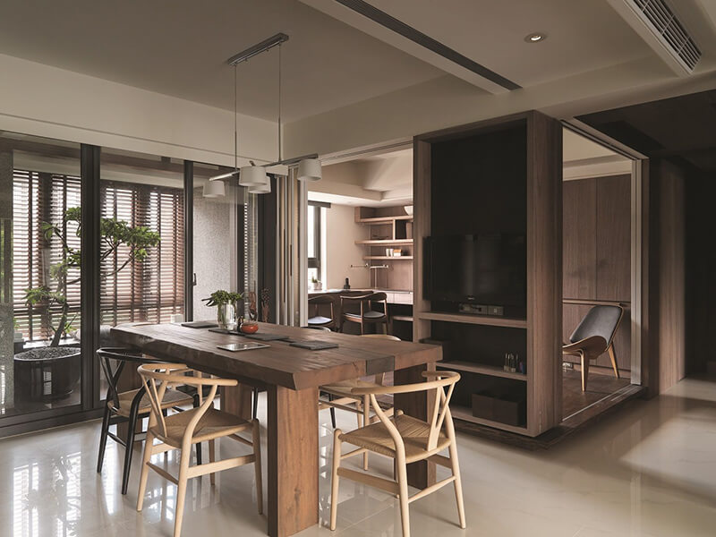 Nội thất thanh lịch và giản dị trong biệt thự phong cách nhật