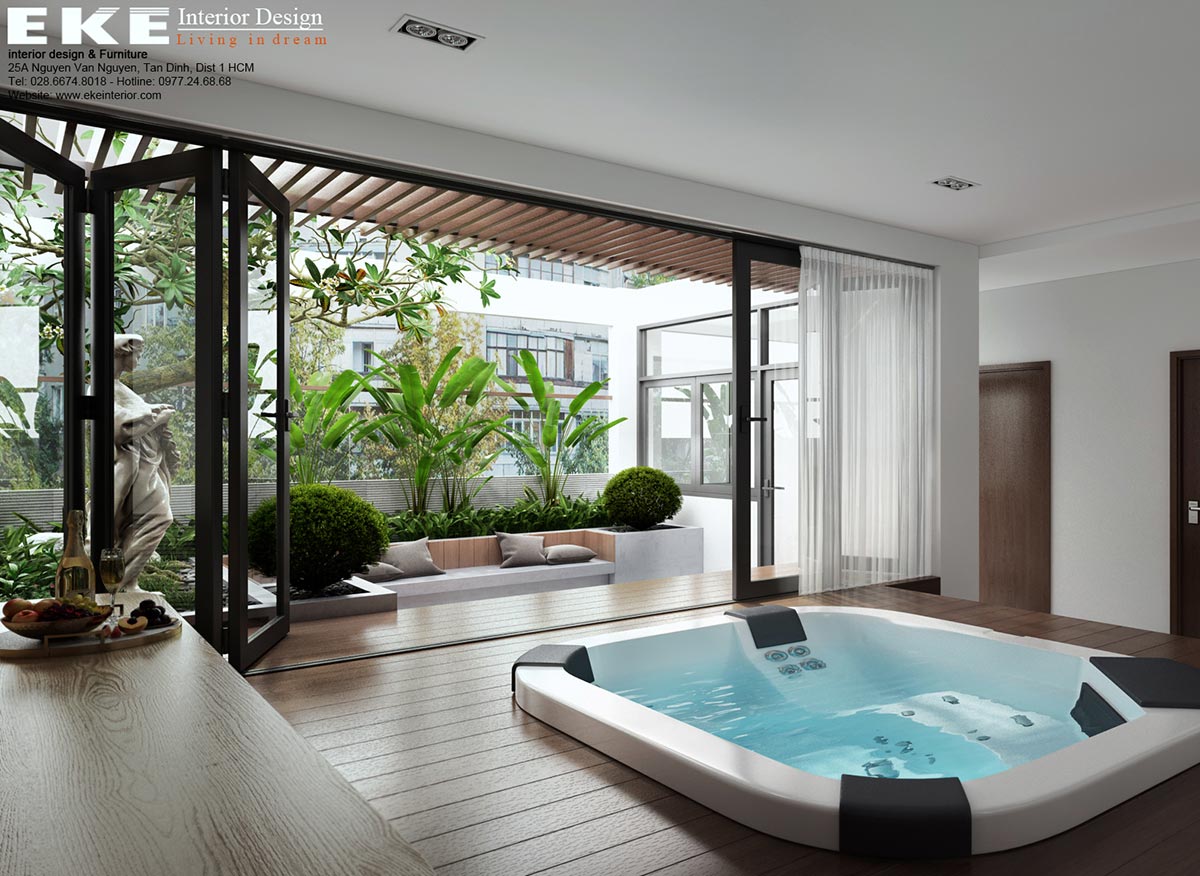 Nội thất biệt thự hiện đại đậm chất Châu Âu