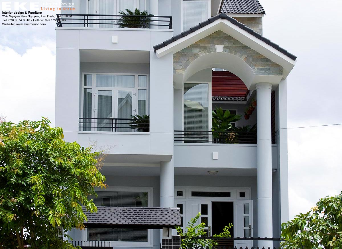 Hình ảnh thi công nội thất biệt thự 7m5 x 18m