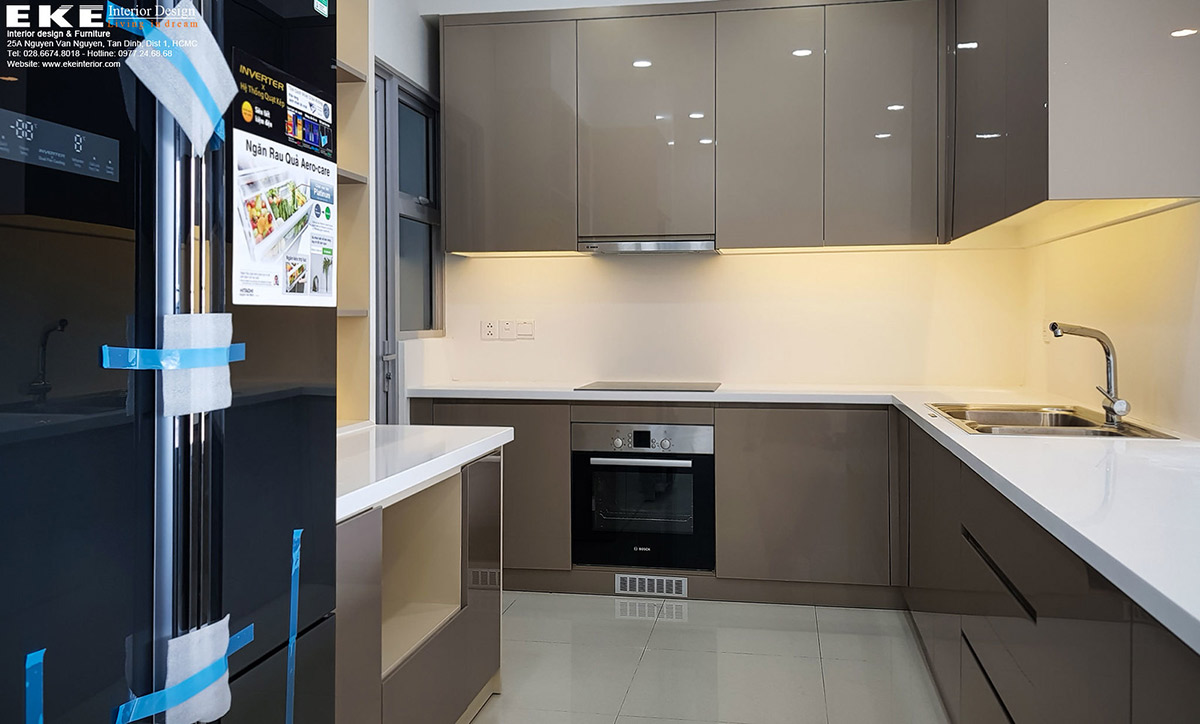 Thi công nội thất căn hộ chung cư Estella Heights 110m2