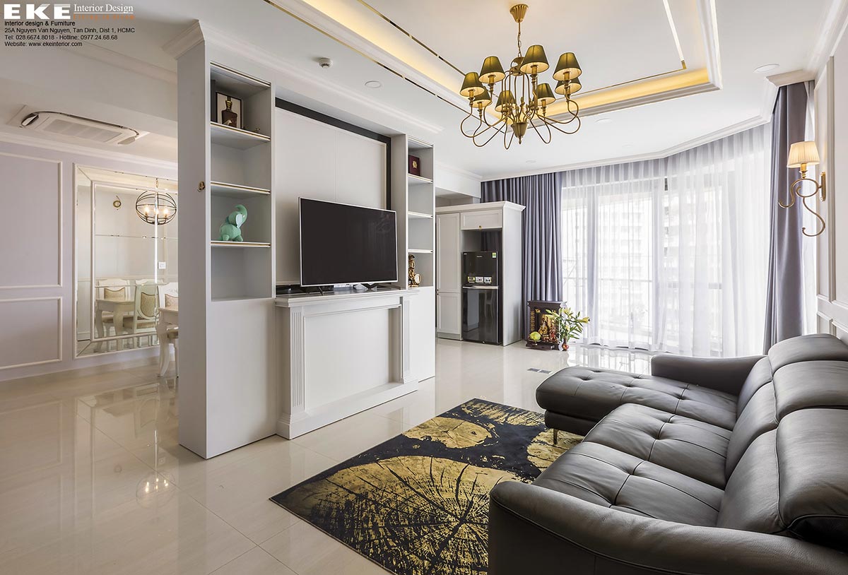 Thi công hoàn thiện nội thất căn hộ chung cư Riverpark Premier Q7