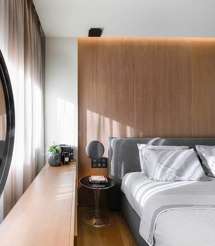 Noi that phong ngu chinh can ho duplex