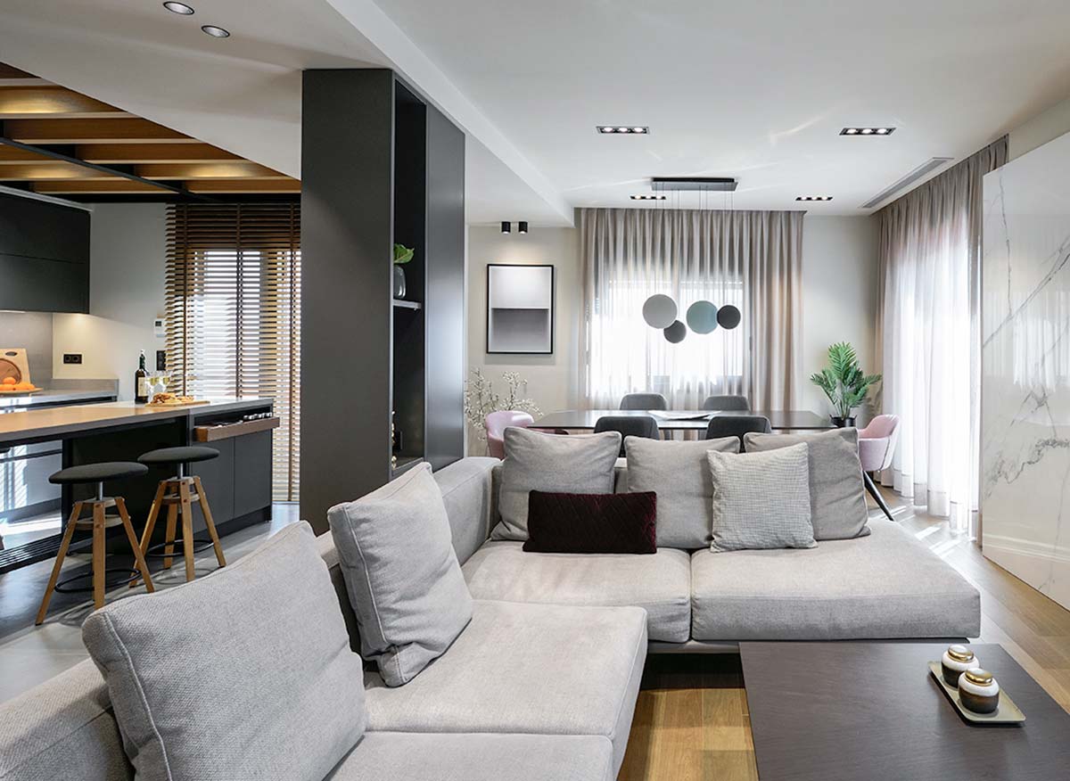 Ấn tượng mẫu thiết kế căn hộ Duplex đẹp và đáng sống